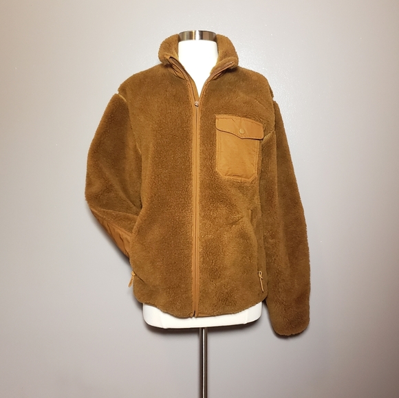 Wool Sherpa Fleece Jacket | Poshmark